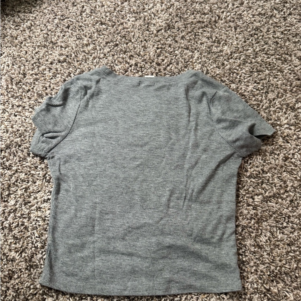 Bozzolo Gray Short Sleeve Tee